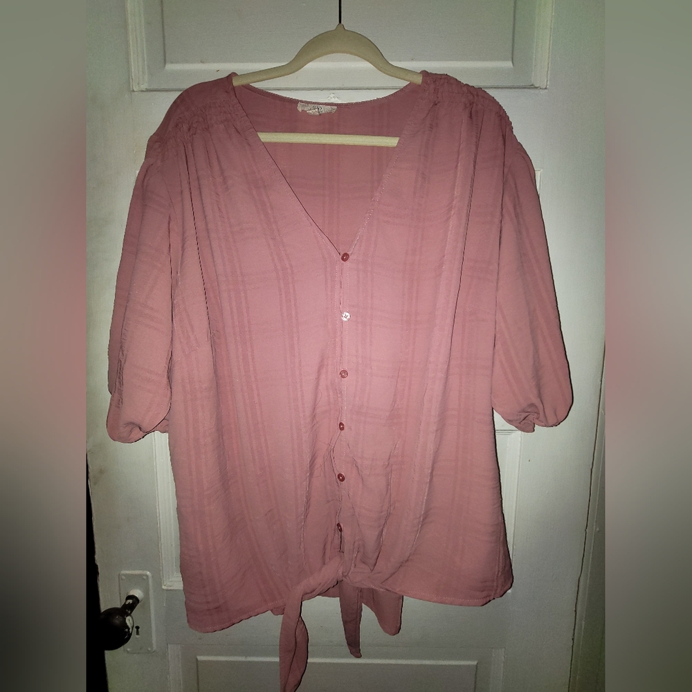 Como Vintage pink 2x blouse